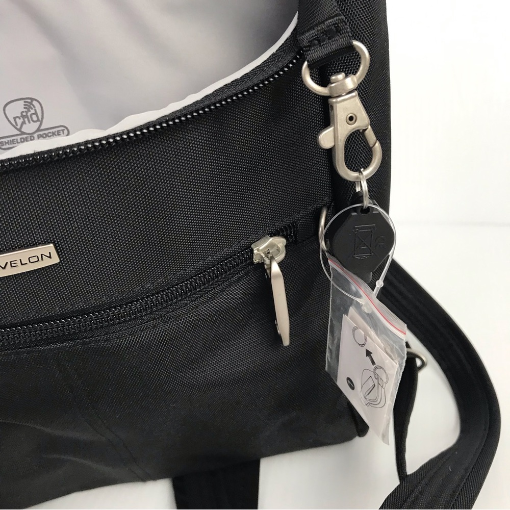 Like New Travelon Anti-Theft Classic Small Convertible Backpack - Picture 4 of 6